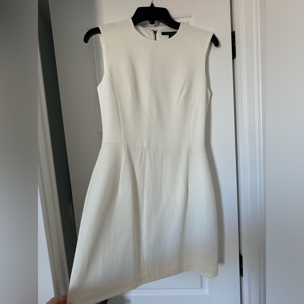 French Connection white mini dress